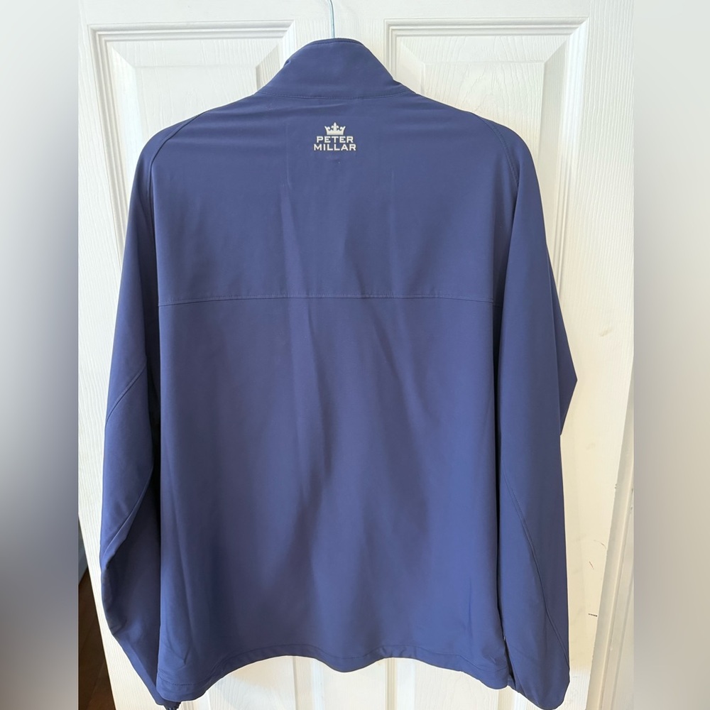 Peter Millar Navy Crown Sport Rain jacket / Windbreaker LIKE NEW - Picture 12 of 12